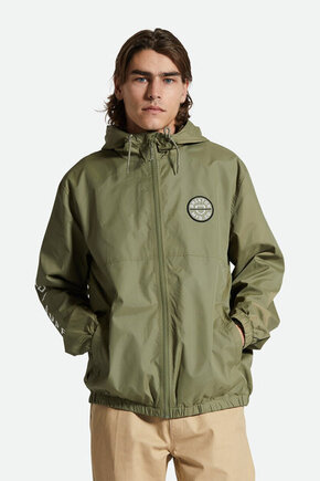 Claxton crest lw zip hood jkt olive surplus