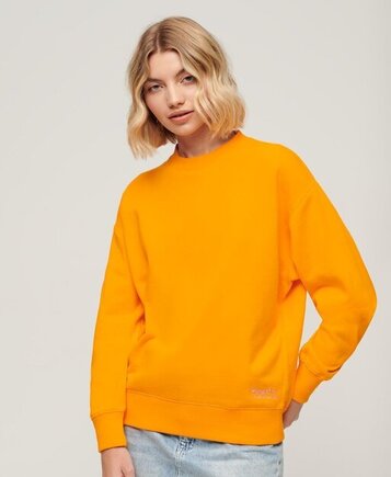 Essential logo sweatshirt satsuma orange