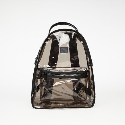 Herschel clear bag classic black smoke