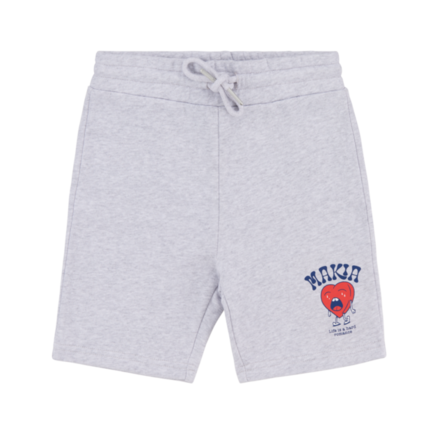 Heartache shorts light grey