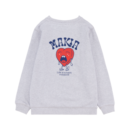 Heartache sweatshirt light grey