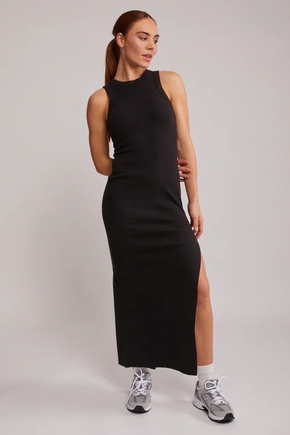 Heather singlet maxi dress black