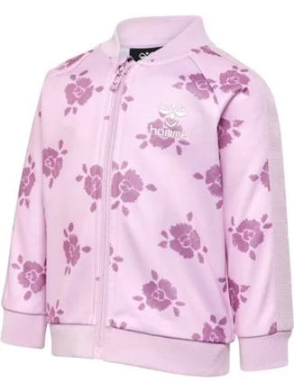 Hummel flori zip jacket windsome orchid