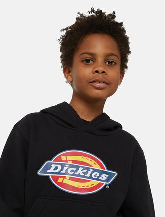 Icon logo hoodie kids black