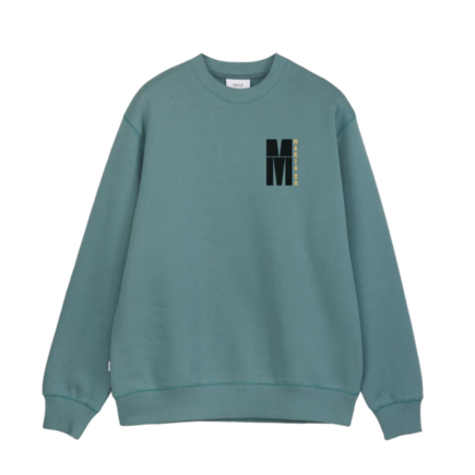 Makia situation sweatshirt sammal green