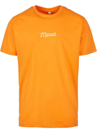 Manual minimal tee oranssi