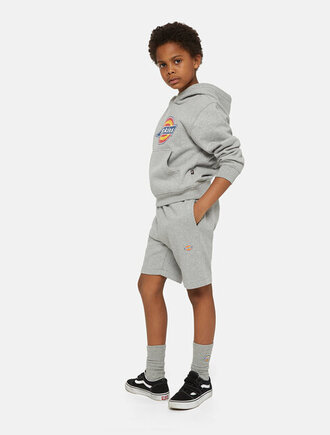 Mapleton short kids heather grey