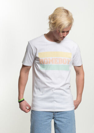 Take you home tee sandwich white