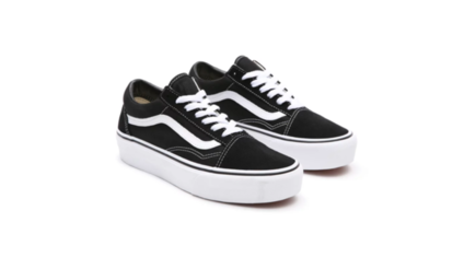 Vans old skool platform black/white