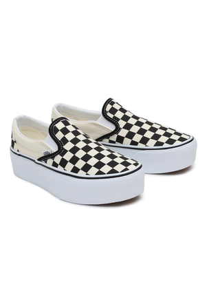 Vans classic slip-on p blk/whtchkerboard