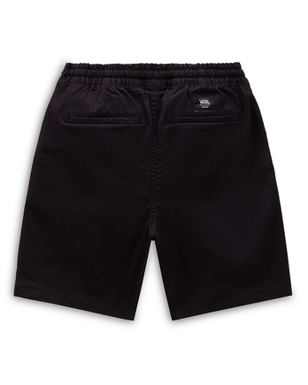 Vans range elastic waist shorts black