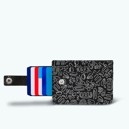 Cabaia mini wallet pont neuf musta