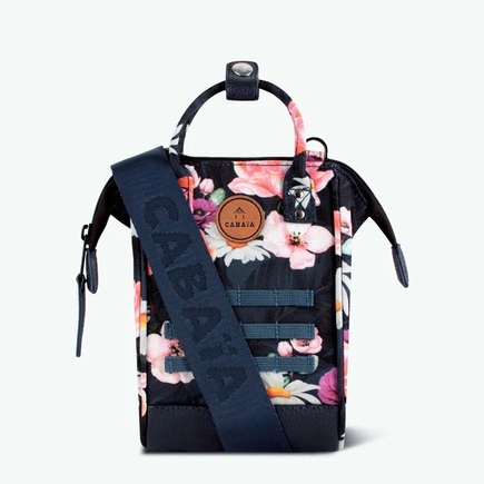 Cabaia nano bag osaka pink flowers