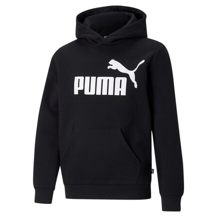 Ess big logo hoodie puma black