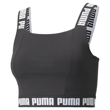 Puma strong crop top puma black