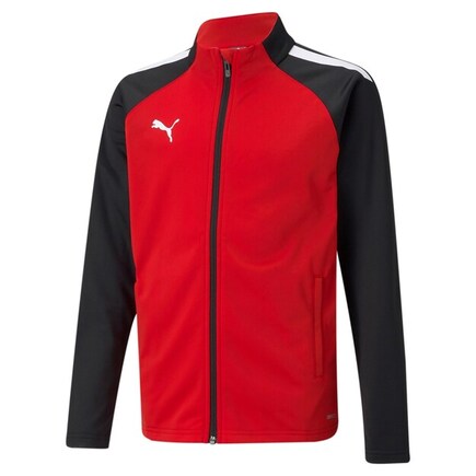 Teamliga training jacket jr puma red-puma black