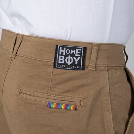 Homeboy x-tra swarm chino shorts dust