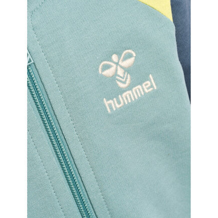 Hummel league zip jacket blue surf