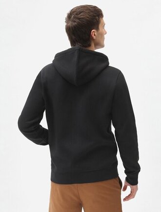 Oakport zip hoodie black