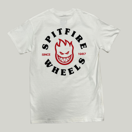 Spitfire bighead classic t-shirt white