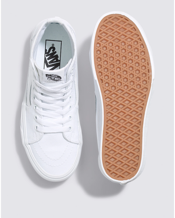 Vans sk8-hi platform 2 true white/true whit