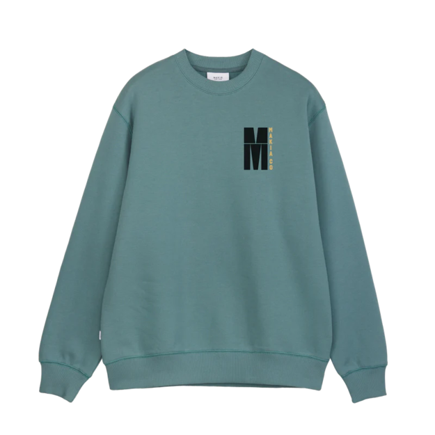 Makia situation sweatshirt sammal green